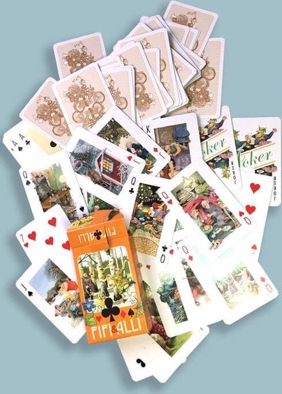 Afbeelding van het spel Inge Look speelkaarten (Oranje)