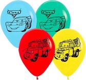 ProductGoods - 10x Cars Ballonnen Verjaardag -Verjaardag Kinderen - Ballonnen - Ballonnen Verjaardag - Cars - Kinderfeestje
