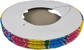Regenboog lantaarn - Multicolor - Papier - Ø 15,5 cm