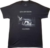 Joy Division - Classic Closer Heren T-shirt - XL - Zwart