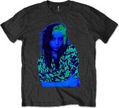 Billie Eilish Heren Tshirt -2XL- Press Photo Zwart