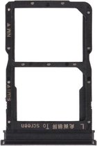 SIM-kaartlade + NM-kaartlade voor Huawei P Smart S (zwart)