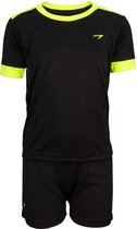 Avento Sportset Madrid - Junior - Zwart/Fluorgeel - 128
