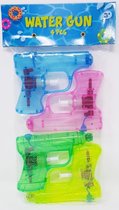 WATER PISTOOL - 4 STUKS - kleine water pistooltjes - 3 jaar en ouder - water speelgoed