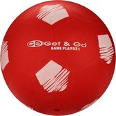 Get & Go Football PVC - 21 cm - Rouge / Blanc / Anthracite - 21