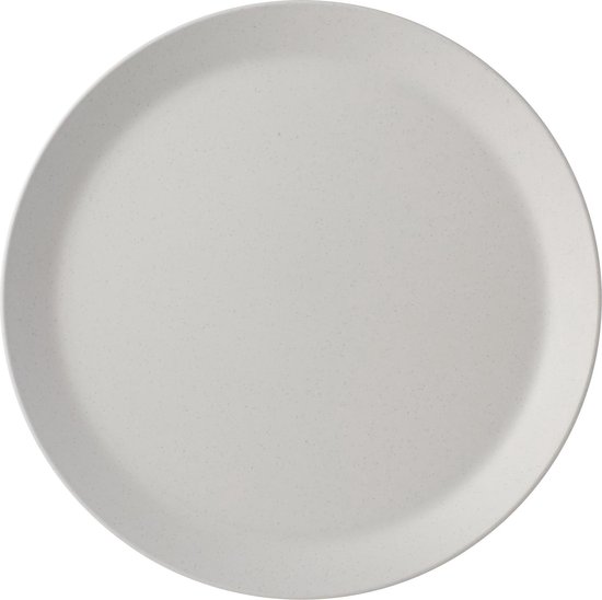 Mepal Plat bord Bloom – Pebble white – 280 mm - robuust en krasbestendig – lichtgewicht – matte finish - dinerbord