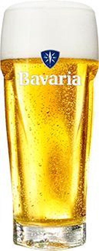 Kosten Voorstad Net zo Bavaria Bierglazen 250 ml - 6 Stuks | bol.com