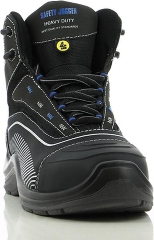 Safety Jogger Energetica Hoog S3 ESD + KN zwart 44