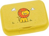 Lunchbox Bambini geel leeuw