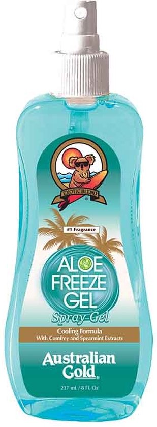 Foto: Australian gold aloe freeze spray gel 237 ml aftersun spray