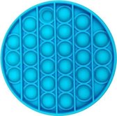 Pop it Rond Fidget Toy Licht Blauw
