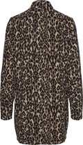 Vero Moda VMBRUSHEDKATRINELEO AW21 3/4 JKT GA BOOS Dames Jas - Maat XL