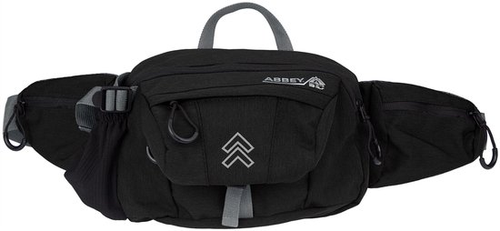 Abbey Active Plein air Waist Bag - Turnpike 3L - Anthracite / Grijs