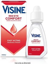 Visine XL-Red eye comfort - Oogdruppels Tegen Hooikoorts, Rode Ogen, Geïrriteerde Ogen, Droge Ogen & Brandende Ogen - 15ML