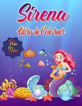 Sirena Libro de Colorear para Ninos