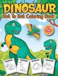 Dinosaur Dot to Dot Coloring Book for Kids Ages 4-8