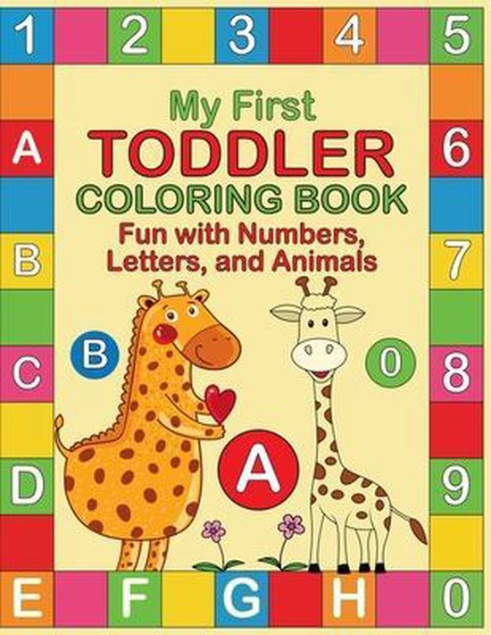 My First Toddler Coloring Book - cover