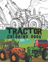Tractor coloring book