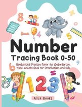 Number Tracing Book 0 - 50