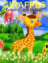 Giraffes Coloring Book for Kids.