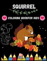 Squirrel Coloring Book For Kids