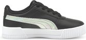 PUMA Carina Rainbow PS Meisjes Sneakers - Puma Black-Puma Silver - Maat 27