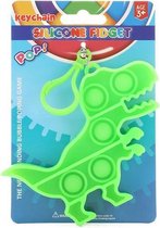 Sleutelhanger Bubble Pops Fidget Dino