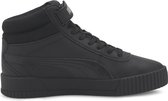 PUMA Carina Mid Dames Sneakers - Puma Black-Puma Black - Maat 36