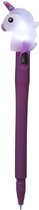 Sweat Dream LED unicorn balpen - paars