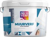 Decoverf latex muurverf wit, 9003, 4L