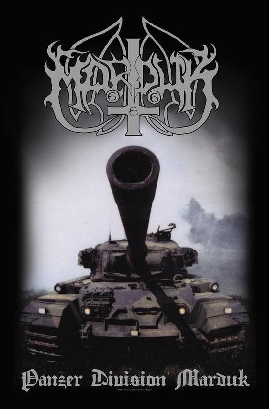 Marduk - Panzer Division 20th Anniversary - Textiel postervlag - Marduk