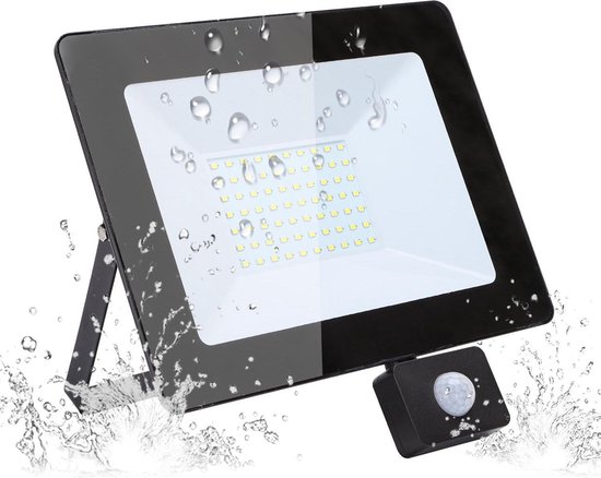 LED schijnwerper 10W met bewegingssensor Fluxon