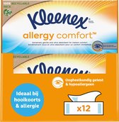 Kleenex tissues - Allergy Comfort - Voordeelverpakking - 12 x 56 stuks = 672 zakdoekjes