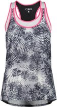 Cmp Sporttop Dames Polyester Grijs/roze Maat 40