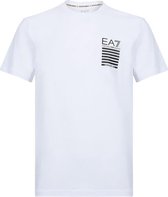 Emporio Armani EA7 Ronde Hals T-Shirt - Heren - Wit - Maat M