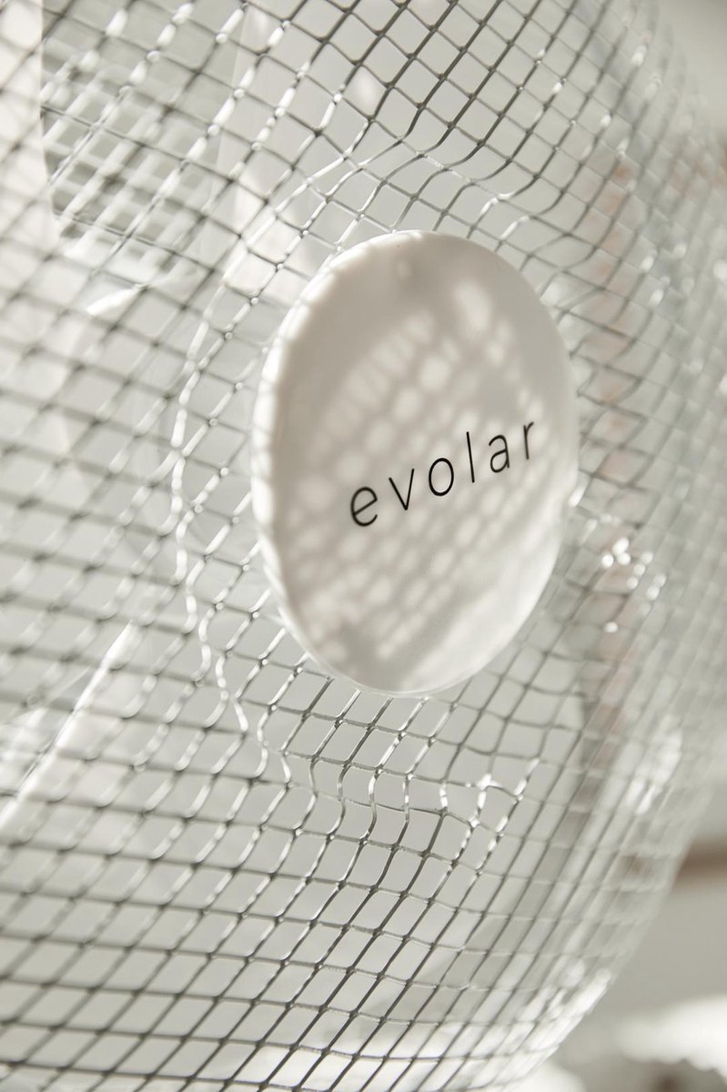 Evolar Tafelventilator 30 cm / 12 Inch - Ventilator 35W - 3 Standen - Rotatiefunctie - Tafel Ventilator - EVO-12T thumbnail 8