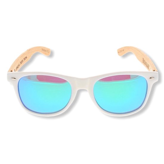 BEINGBAR Eyewear "Model 32" Sustainable Bamboo Sunglasses van BEINGBAR — afbeelding 2