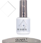 GUAPÀ® Nagelverharder voor het opvullen en verstevigen van je nagels 15 ml | Rubber Up Charlie