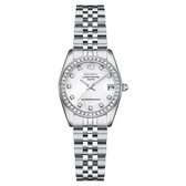 Longbo - Meibin - Dames Horloge - Zilver/Wit - 31mm (Productvideo)