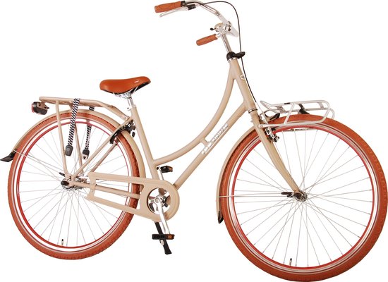 Vélo pour femmes Volare Classic Grandma - 28 pouces - 51 centimètres -  Sable | bol.com