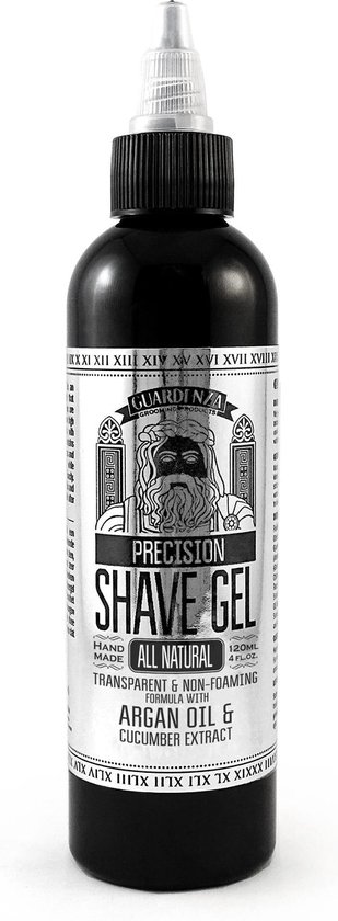 Guardenza Precisie Scheergel 120ml - Transparant en Niet-Schuimend