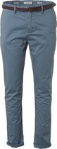 No Excess Chino Slim Fit Steel Blue (9571101153 - 123)