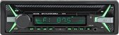 TechU™ Autoradio T05 Zwart Carbon met Afstandsbediening – 1 Din – Bluetooth – AUX – USB – SD – FM radio – RCA – Handsfree bellen