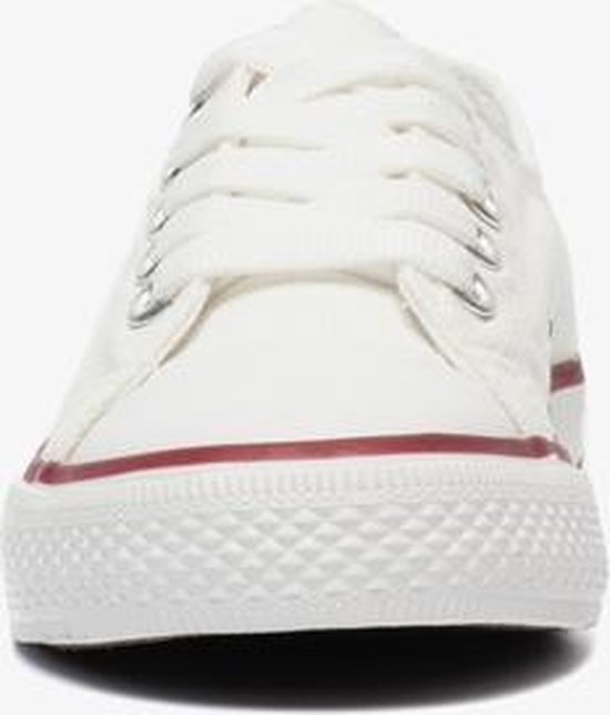 Canvas kinder gympen wit - Wit - Maat 24 | bol.com