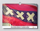 Cadeautip! Amsterdam kalender 35x24 cm | Amsterdam verjaardagskalender | Amsterdam wandkalender| Kalender 35 x 24 cm