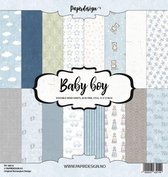Baby Boy 12x12 Inch Paper Pack (PD 18014)