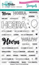 Clear Stamps Hoera (CDST0002)