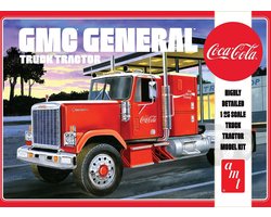 AMT Modelbouwpakket Militaire voertuigen - 1179 Coca Cola GMC General Truck Plastic - 1:25 - Modelbouw