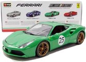 Ferrari 488 GTB #25 - 1:18 - Bburago