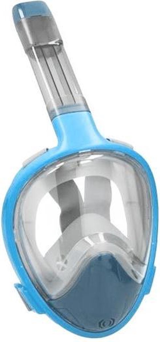a.i.&e - snorkel masker - L-XL - volgelaats snorkelmasker - blauw